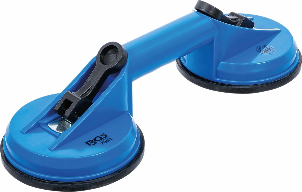 BGS TECHNIC Doppel-Saugheber, 7991, 2x Ø 120 mm, bis 60 kg