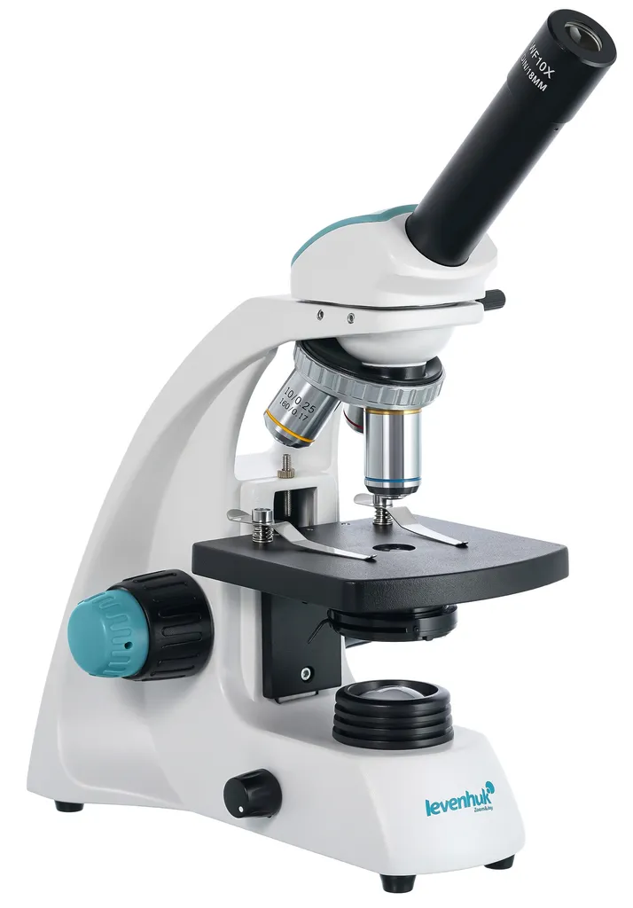 Microscope monoculaire Levenhuk 400M avec éclairage LED réglable - 4