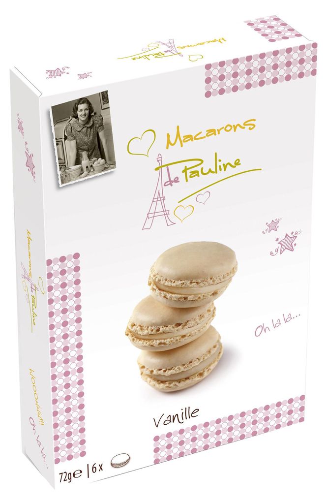 Macarons de Pauline Vanille 72g Produktbild 