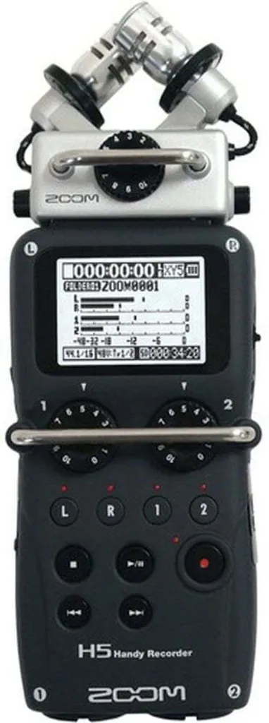 Zoom H5 Lecteur portable audio haute résolution avec entrées XLR/TRS