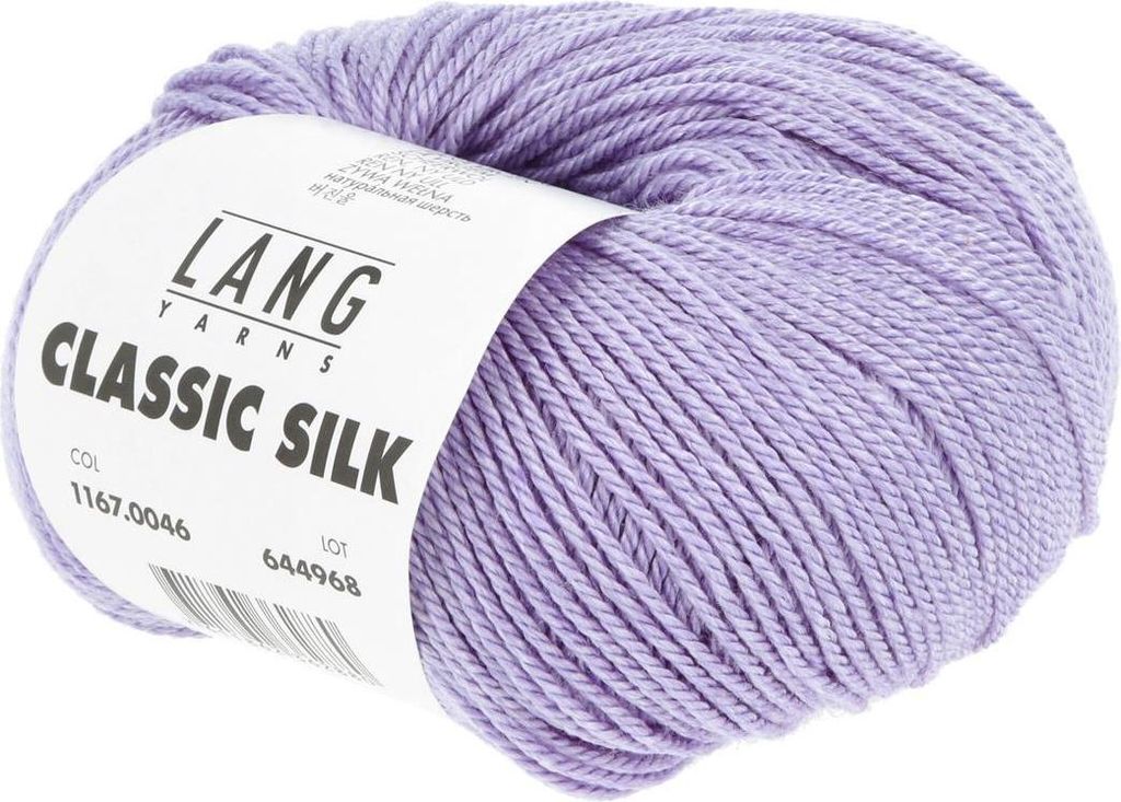 Lang Yarns - Classic Silk 0046 lila