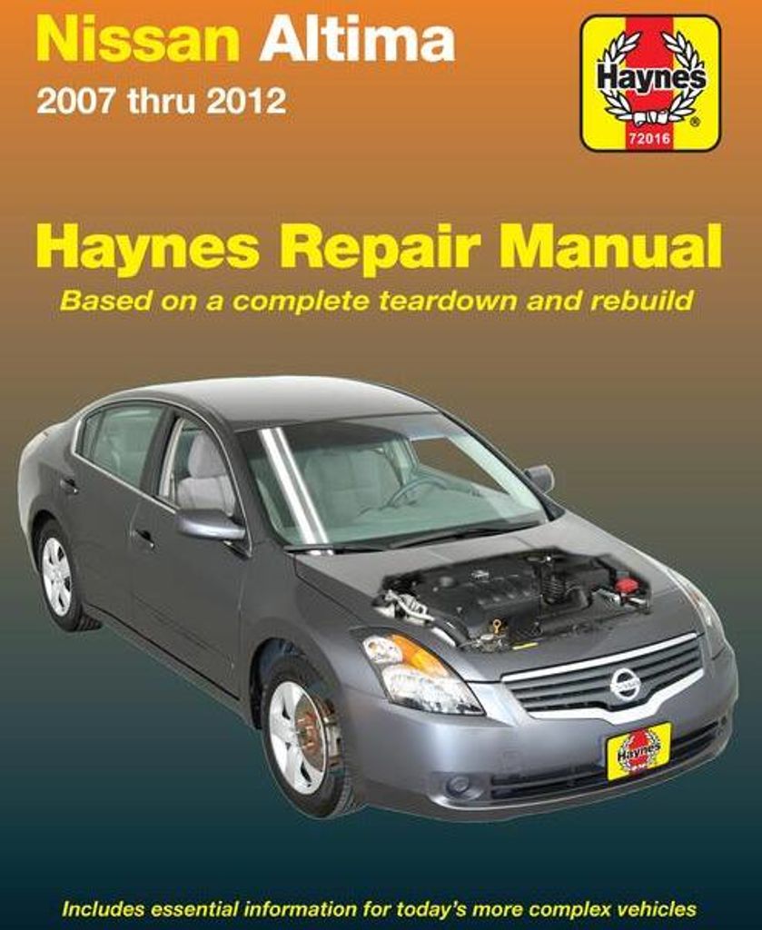 Nissan Altima 2007 Thru 2012: 2007 Thru 2012