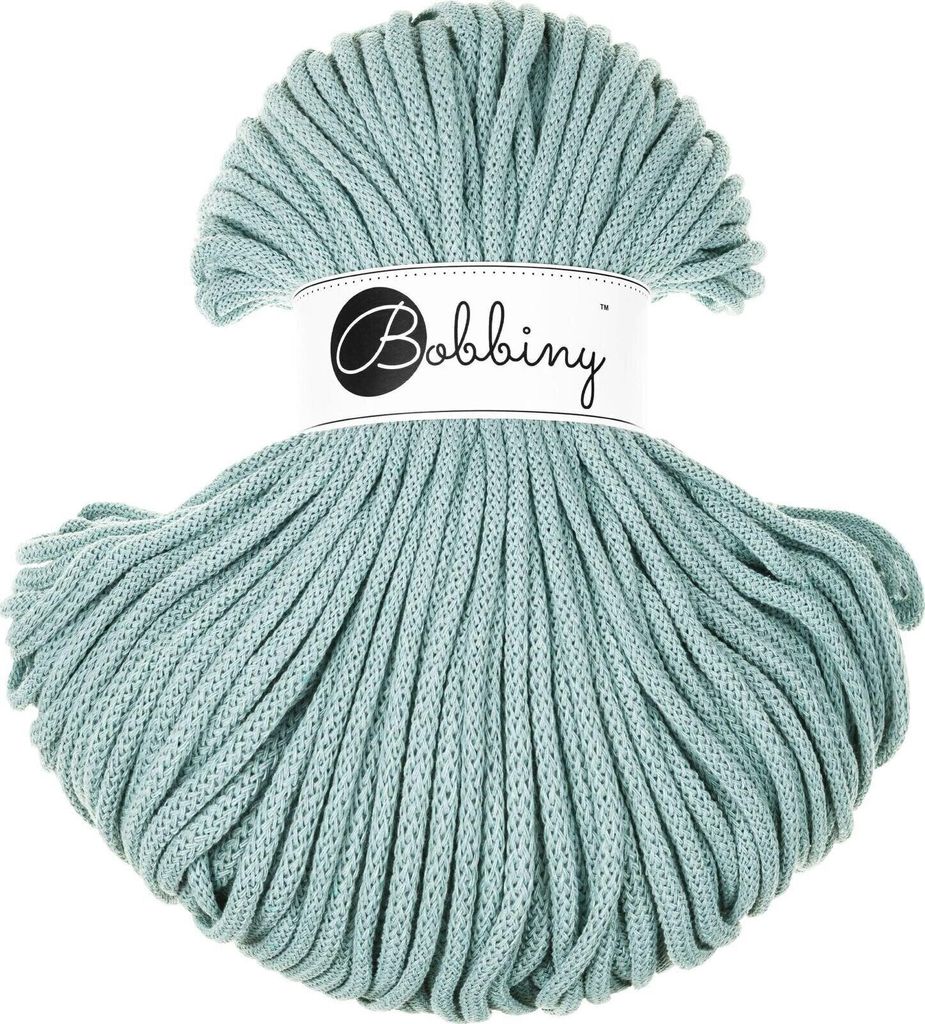 Bobbiny Premium 5 mm 100 m Duck Egg Blue Šňůra Obrázek produktu 