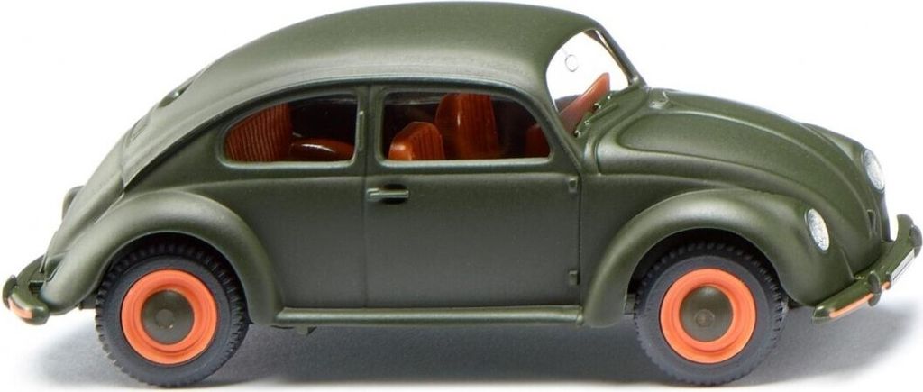 Wiking 083018 - 1/87 VW Brezelkäfer - mattgrün - Neu