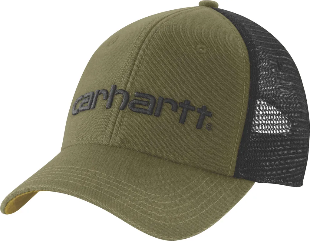 Casquette Trucker Respirante Carhartt Dunmore Vert Bronze pour Homme