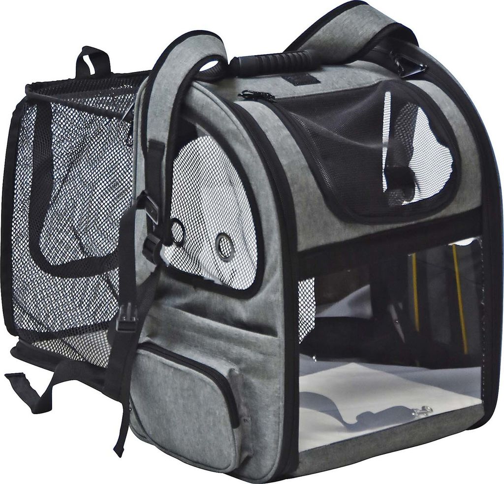 Fudajo Ausziehbarer Haustier Rucksack 27x35,5x41,5 cm bis Produktbild 1