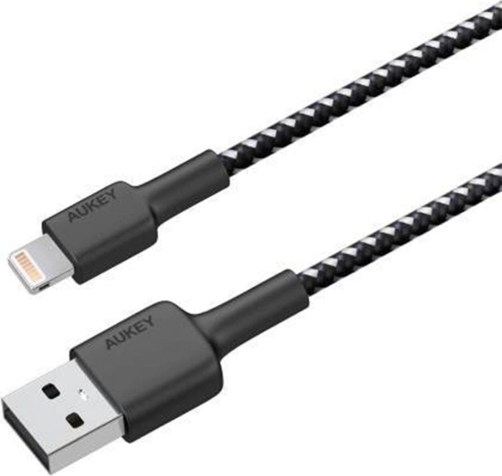 AUKEY MFI USB-A to Lightning Cable black CB-BAL3
