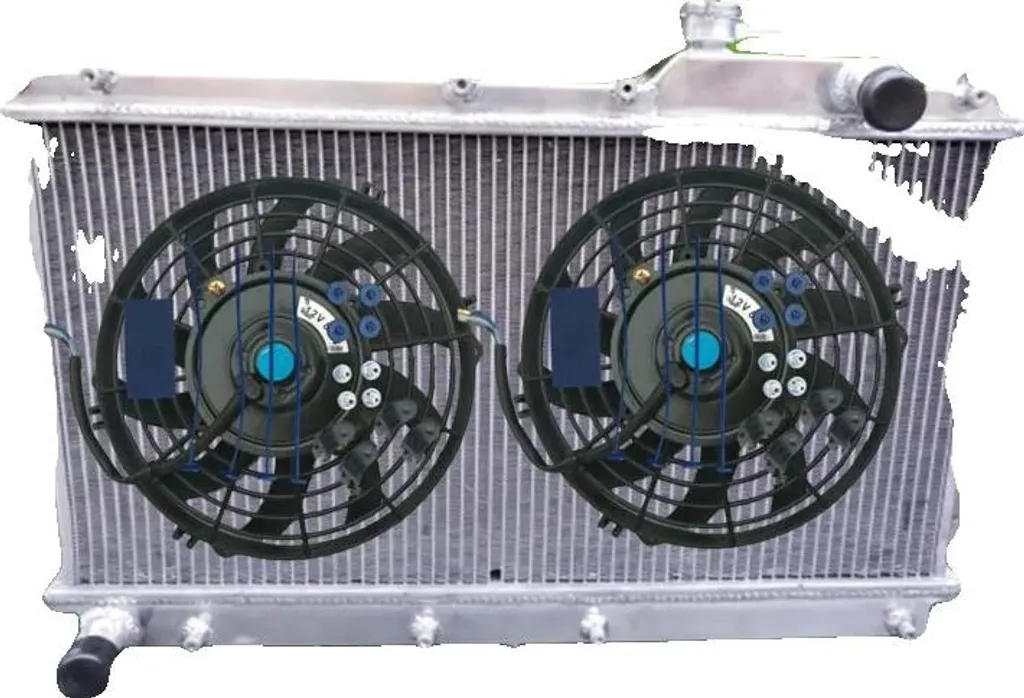 Radiateur de refroidissement moteur en alu 52mm pour boîte manuelle - 32mm