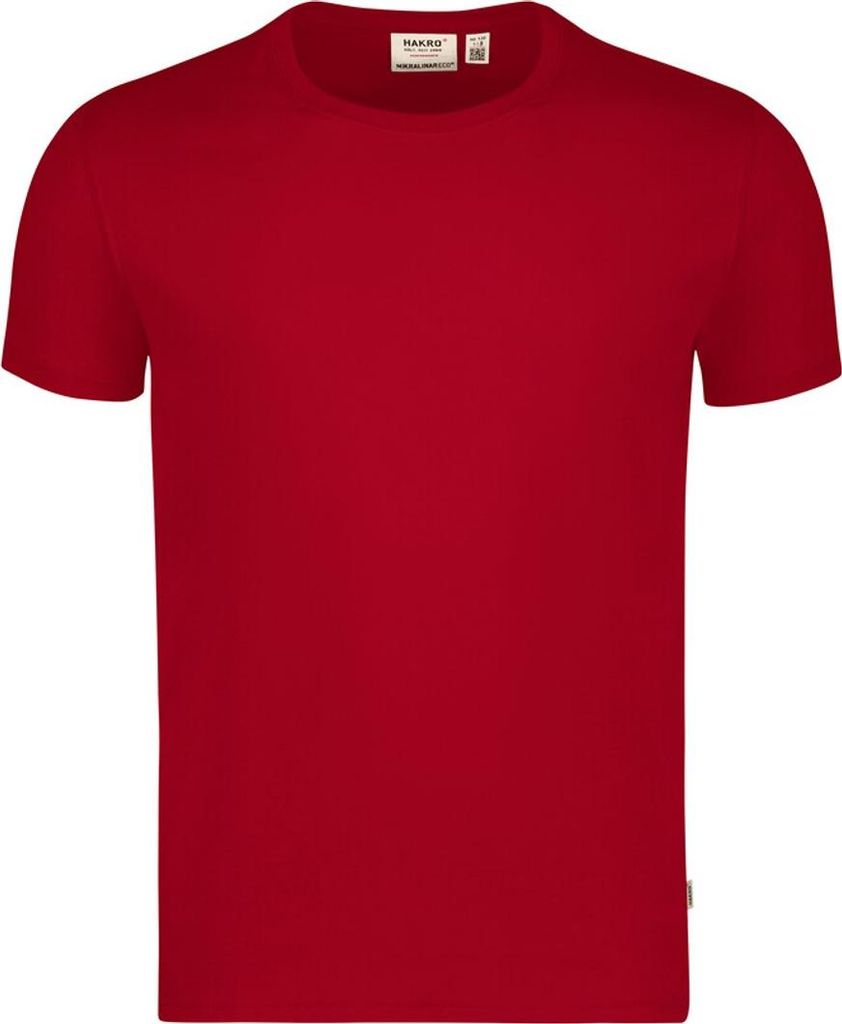 HAKRO T-Shirt MIKRALINAR ECO #530 Gr. M rot