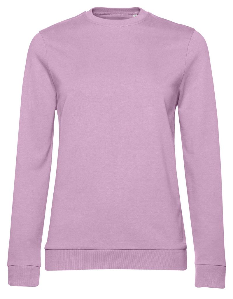 B&C - Sweatshirt Eingesetzt für Damen FK2404 (S) (Bonbonrosa)