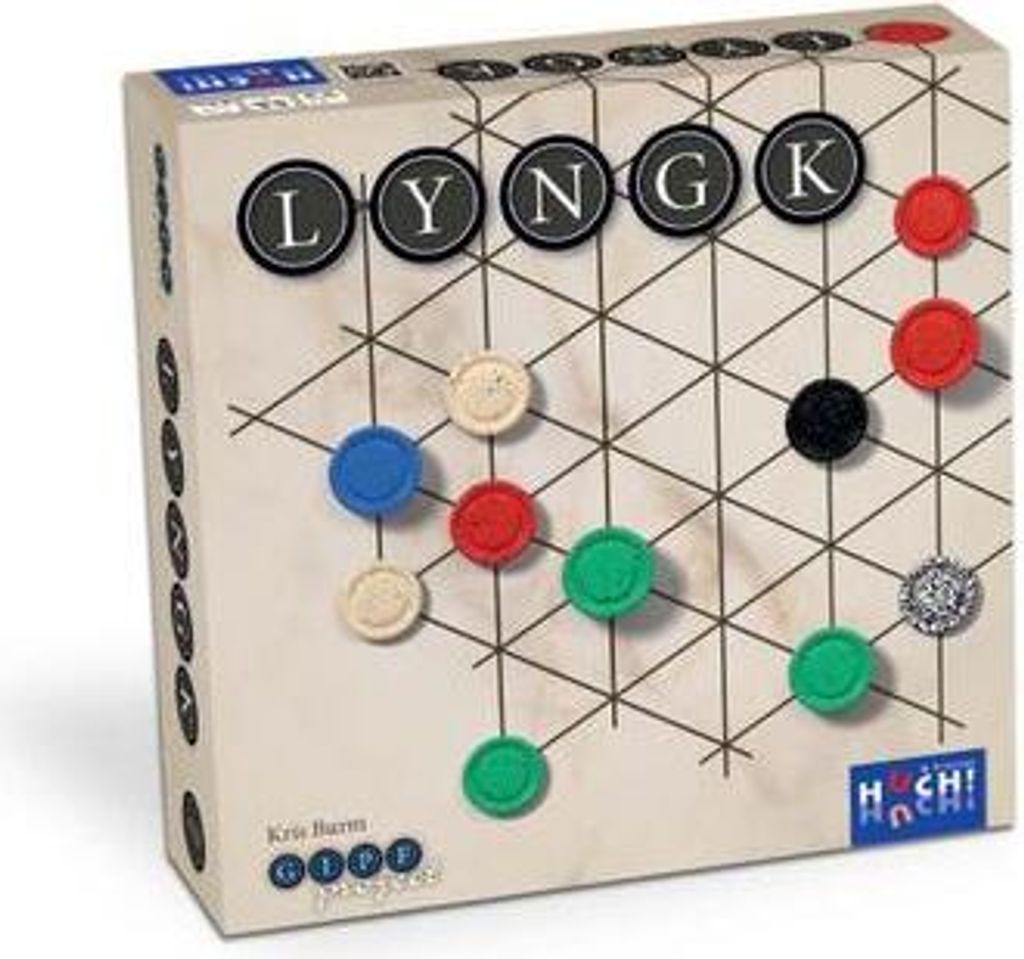 LYNGK Brettspiel – strategisches Spiel für 2 Taktiker ab 13 Jahre