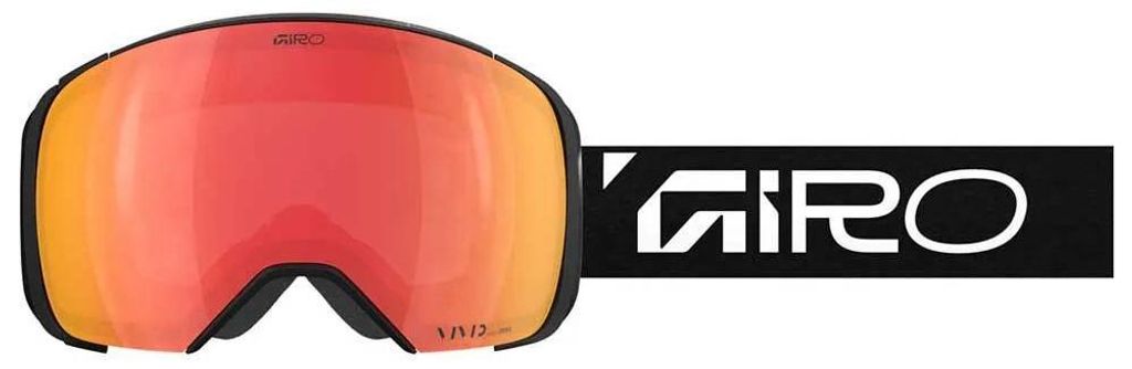 Giro Comp Wordmark Skibrille Schwarz Vivid Ember/CAT2 Schwarz Vivid Ember/CAT2
