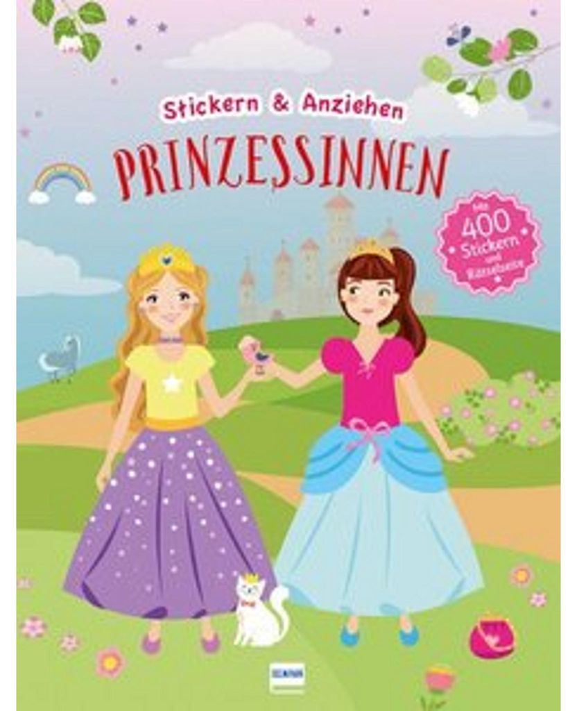 Stickern und Anziehen - Prinzessinnen Immagine del prodotto 
