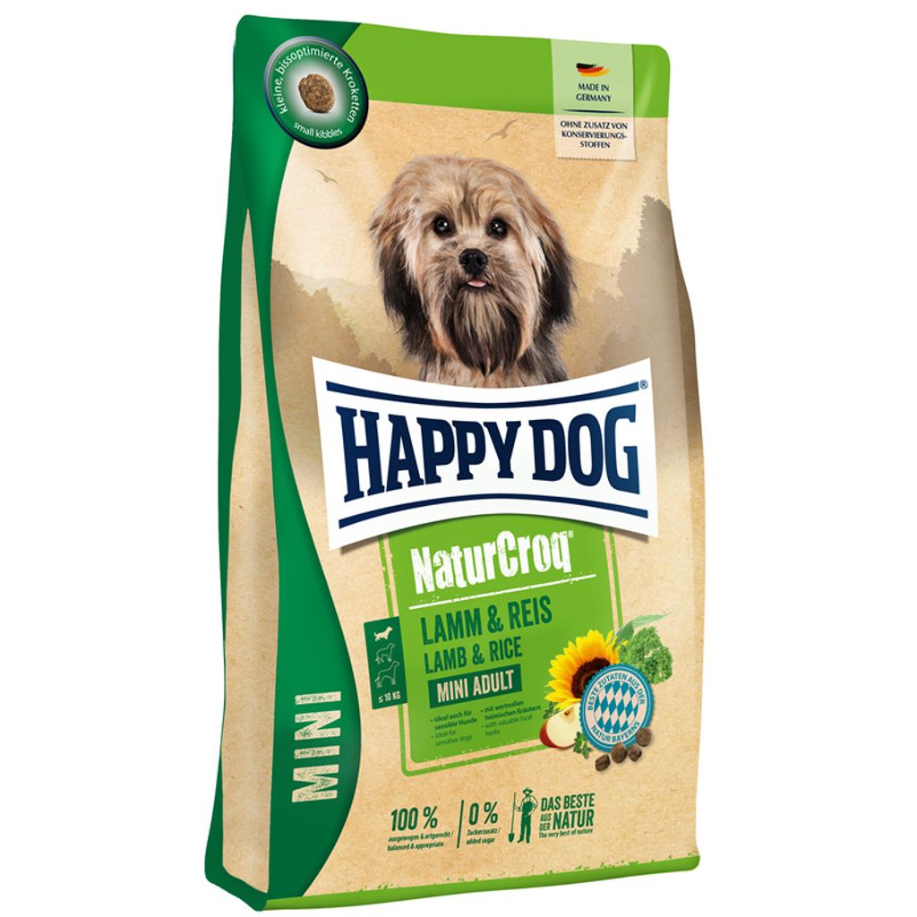 HappyDog 800g NaturCroq Mini Lamm & Reis