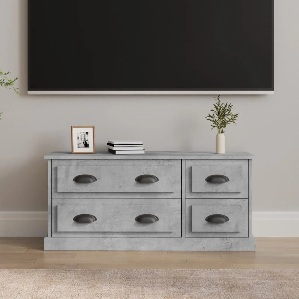 Porta TV Grigio Cemento Maison Exclusive 100cm - Robusto e Facile