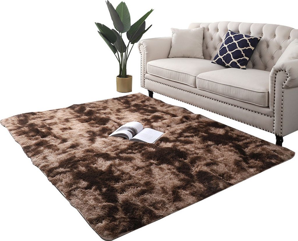 Tapis de salon moelleux Shaggy, tapis de chambre, tapis de Image du produit 