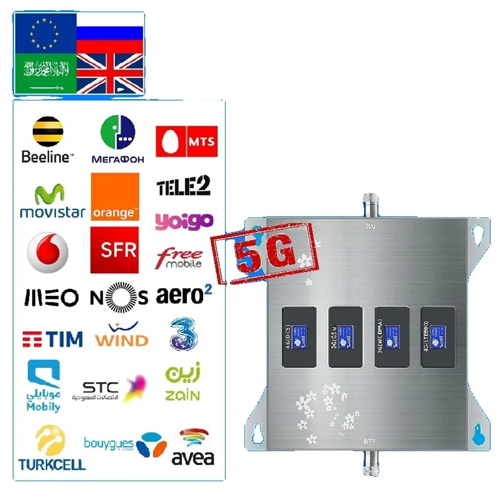 Amplificateur 5G et transmetteur réseau multibande pour maison rurale