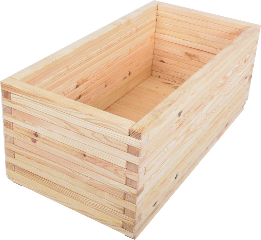 ROJAPLAST Maxi Květináč Dřevěný 100 X 50 X 40 cm Borovicové Obrázek produktu 