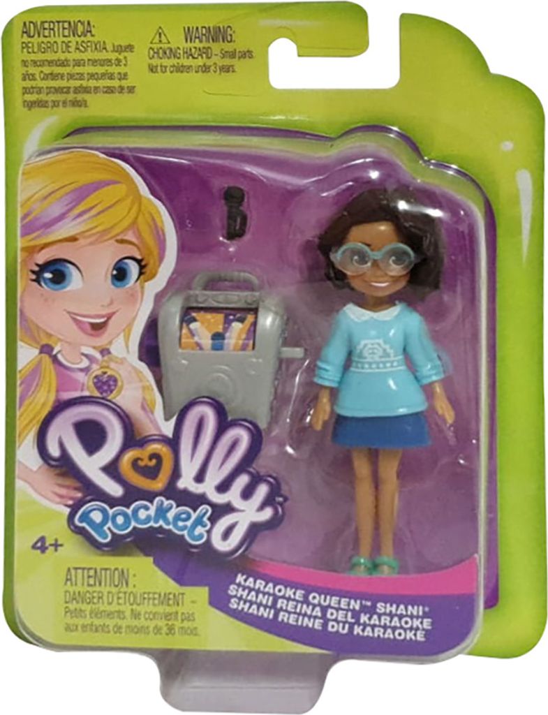Bambola Mattel Polly Pocket con accessori FTP70 Karaoke Immagine del prodotto 