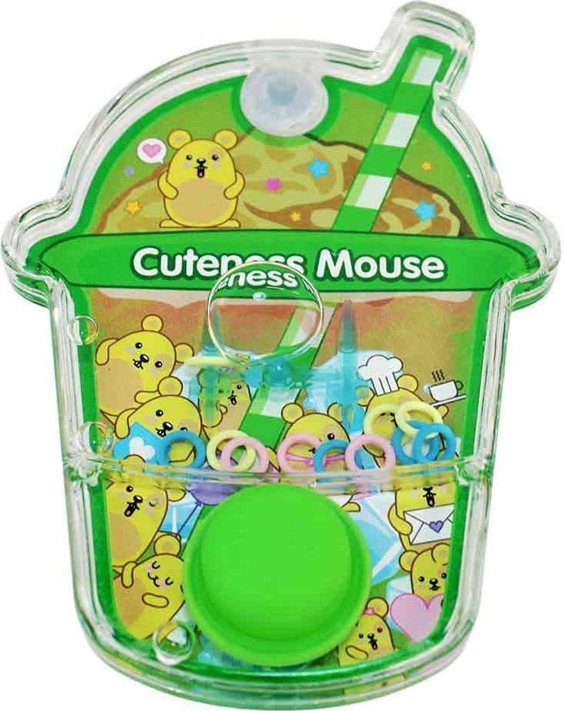 Grünes kawaii Wasser Geduldspiel als Bubble Tea