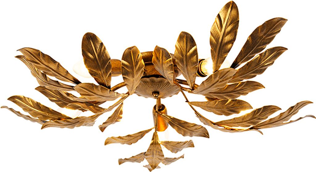 QAZQA - Klassisch I Antik Vintage Deckenlampe Antik Gold I Produktbild 