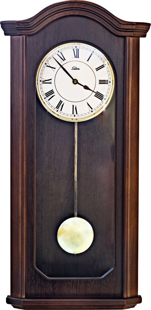 ZEIT.punkt Säntis Funk Wanduhr Pendeluhr Regulator,  Produktbild 