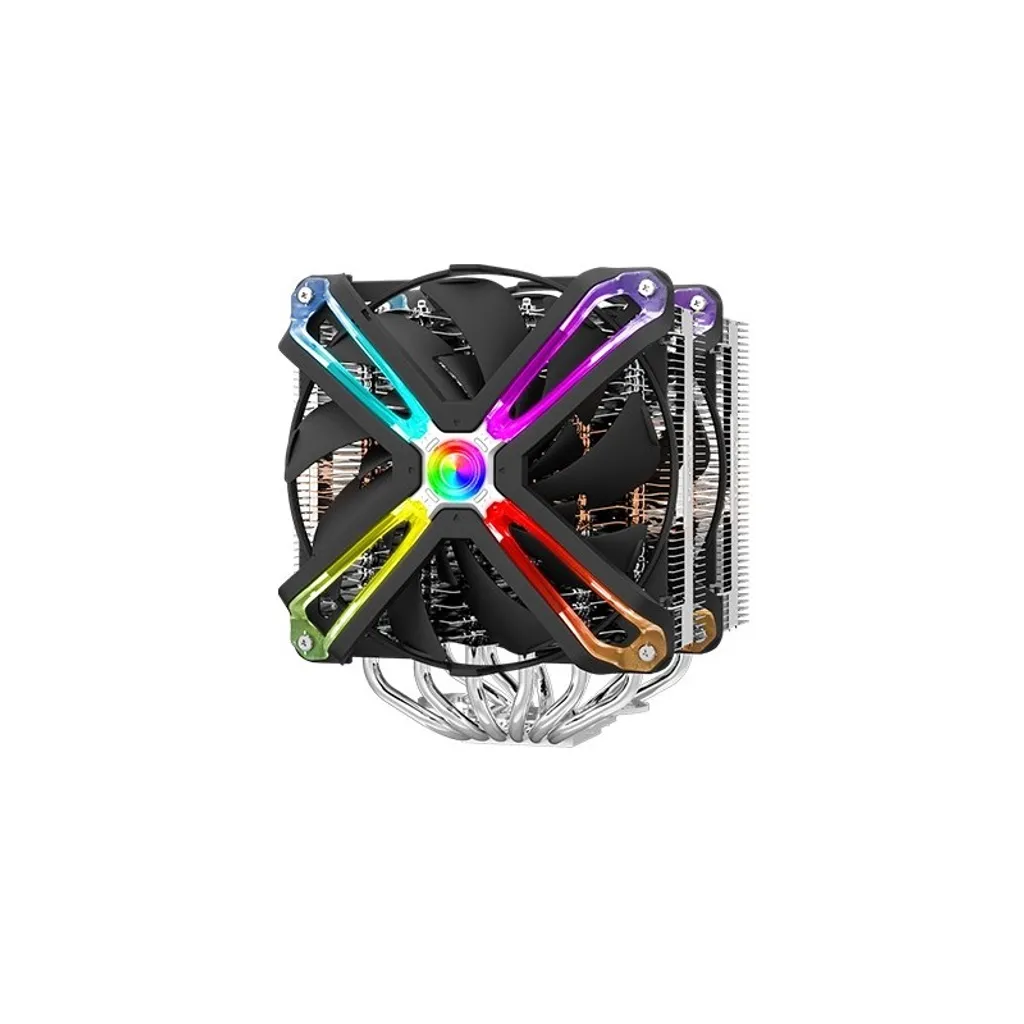 Zalman CNPS20X, Raffreddatore per CPU, per Intel e AMD, ventola RGB socket2x 140 mm, altezza 170 mm, heatpipe, PWM