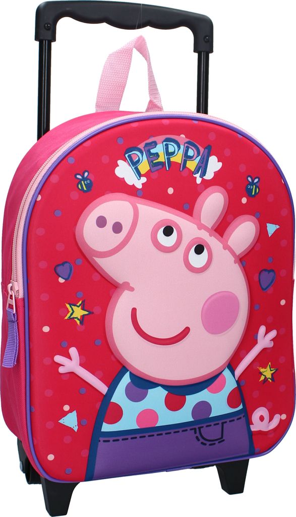Vadobag Trolley-Rucksack 3D Peppa Wutz Around Town Produktbild 