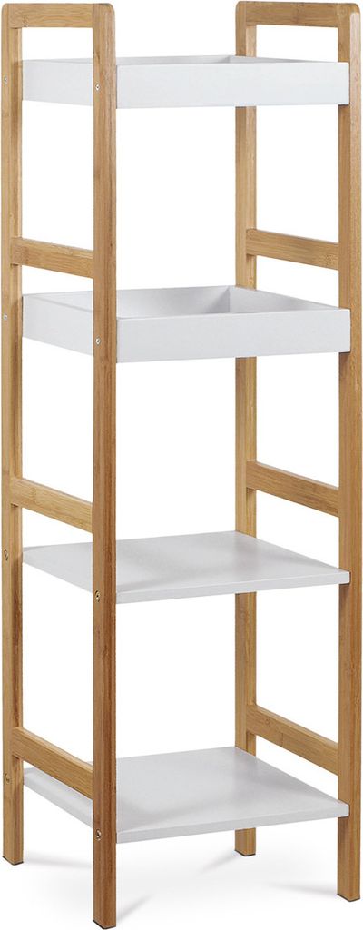 Autronic Policový regál 4 bílé police DR-013-4 Obrázek produktu 