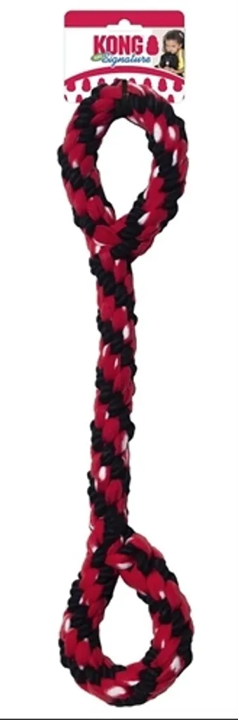 KONG Signature Rope Double Tug: Gioco a Corda Resistente per Cani - 2
