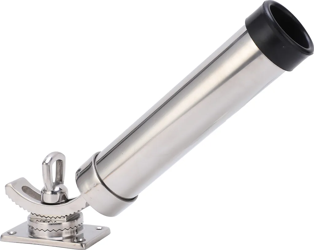 Support de canne à pêche inox : fixez solidement vos cannes sur le pont