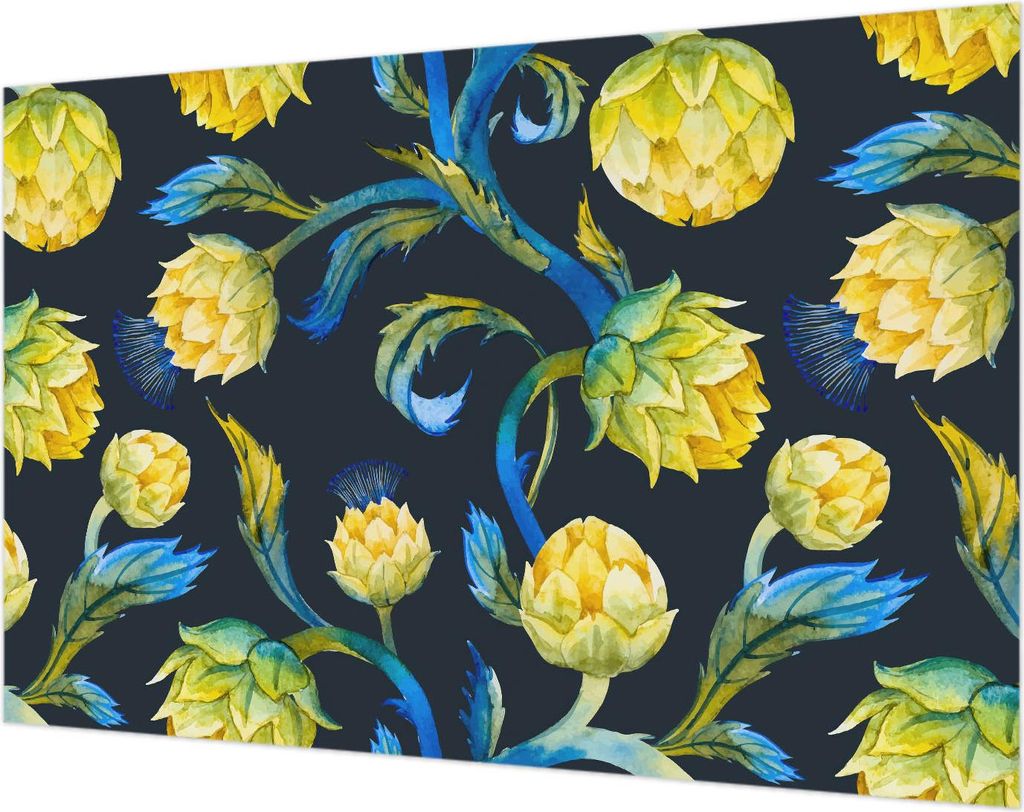 Wandtapete - Dekorative Tapete für Wohnzimmer- Tapetenfolie für Wanddekoration - 104x70 cm - Pflanzenvirtuose