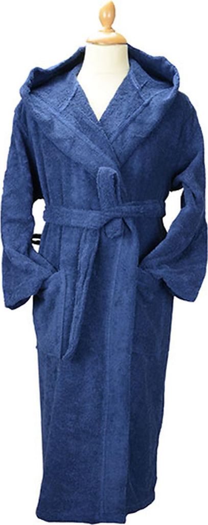A&R 027.50 | Robezz Organic Bathrob Bademantel Baumwolle - Farbe: French Navy - Größe: XXL