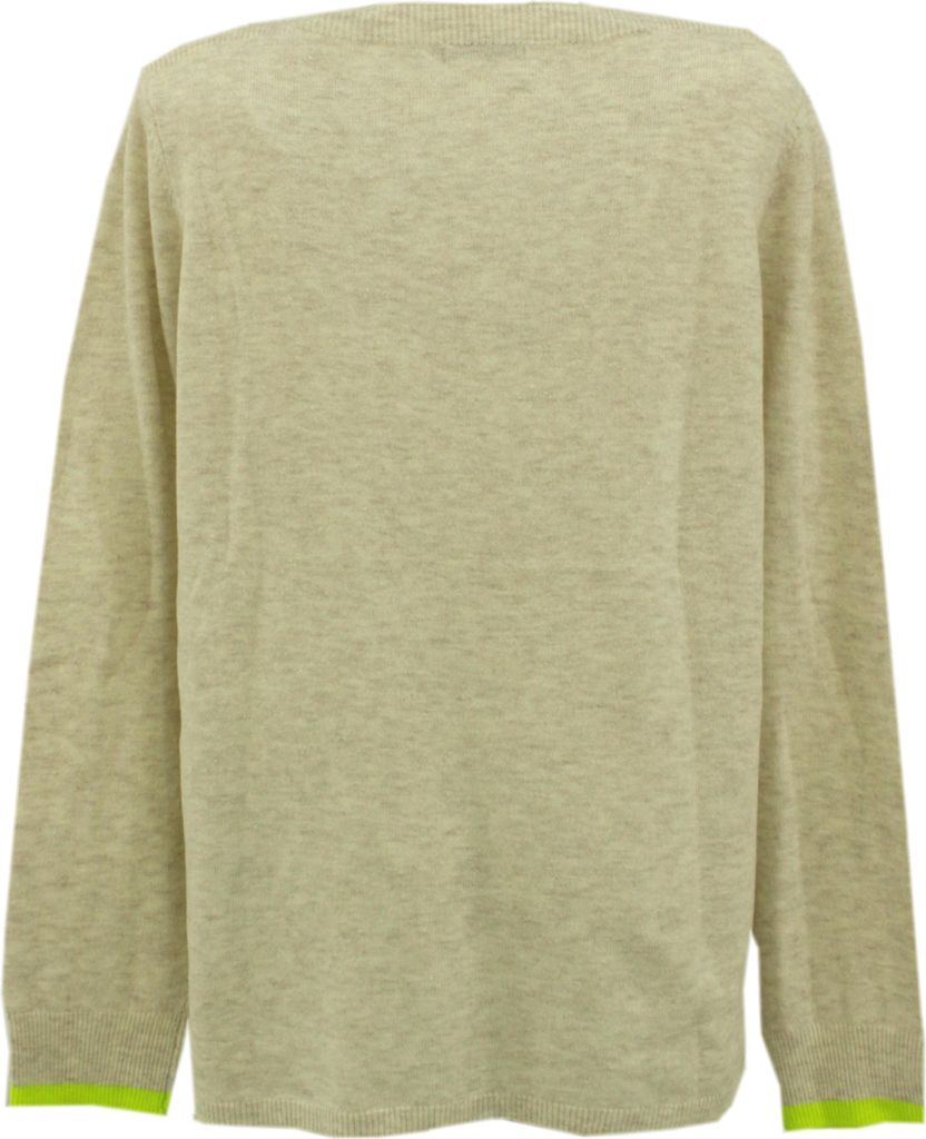 31888 Cecil, , Damen Pullover, Feinstrick, beige melange, XXL