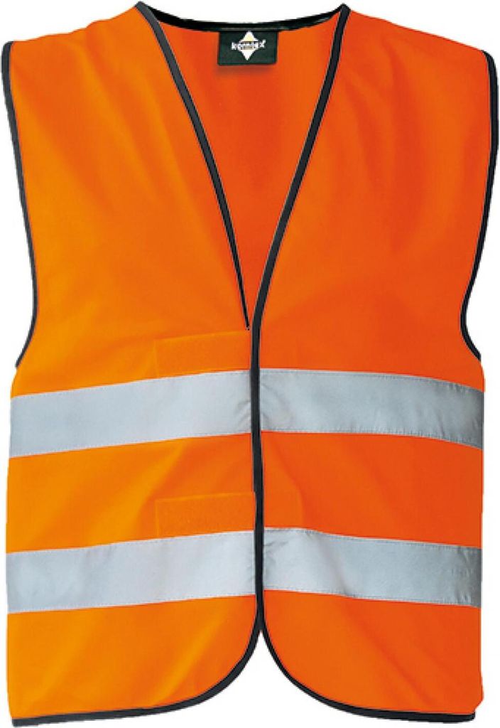 Korntex KXVW | Herren Warnweste EN ISO 20471 - Farbe: Signal Orange - Größe: XXL