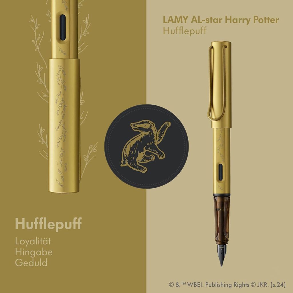 LAMY Füllhalter Al-star Hufflepuff - Federstärke M - mittel Produktbild 7