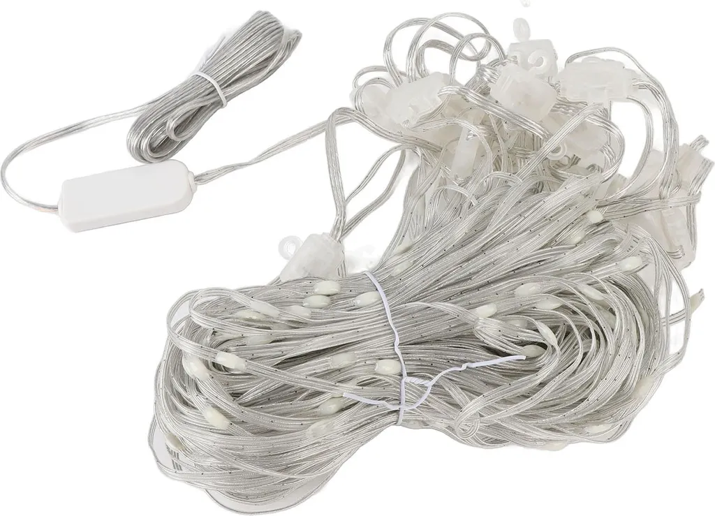Rideau LED Connecté RGB 400 Lampes Programmable par Application Mobile