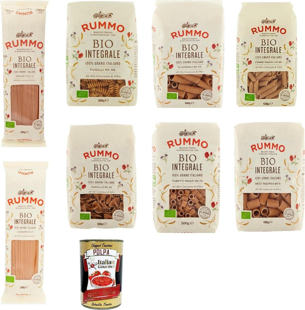 Rummo Testpaket Pasta Integrale , Vollkornnudeln Nudeln Produktbild 