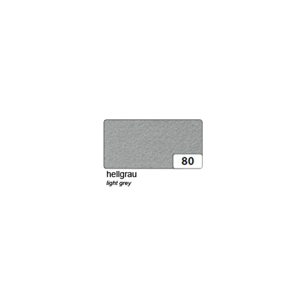 Bastelfilz 150g/m² 1Rolle 45cm x 5m hellgrau