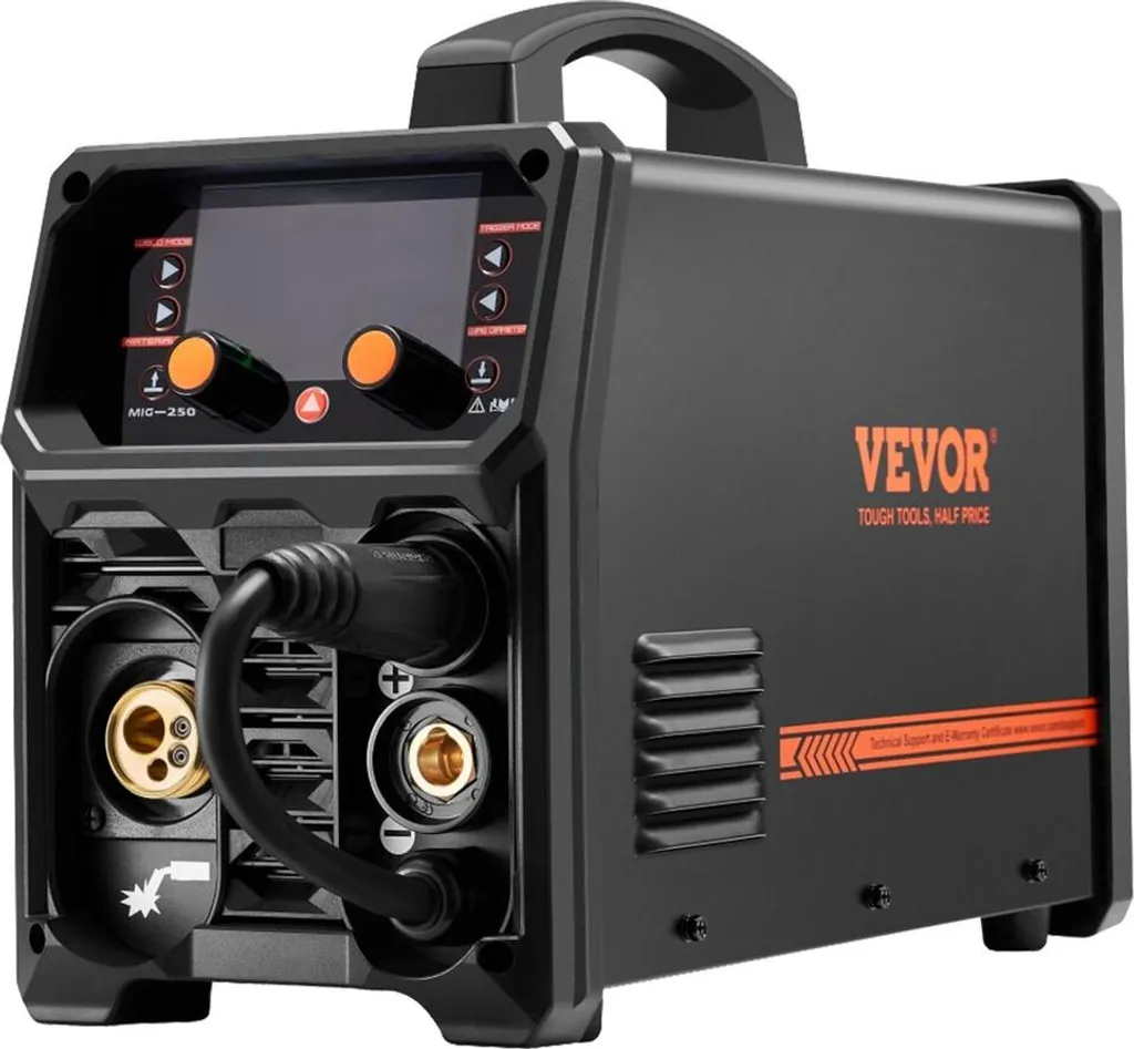 Poste MIG 250A Pulse Synergique 5 en 1 pour des soudures sans défaut