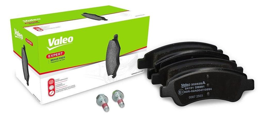 Bremsbelagsatz Scheiben vorne 19 mm VALEO für u.a. CITROËN C3