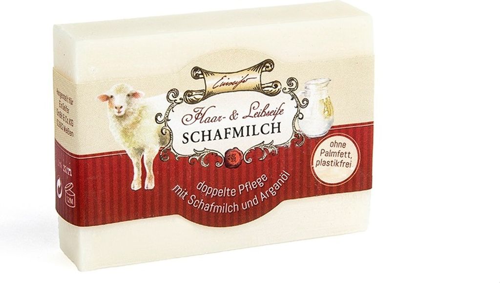 Haar-& Leibseife Schafmilch Produktbild 