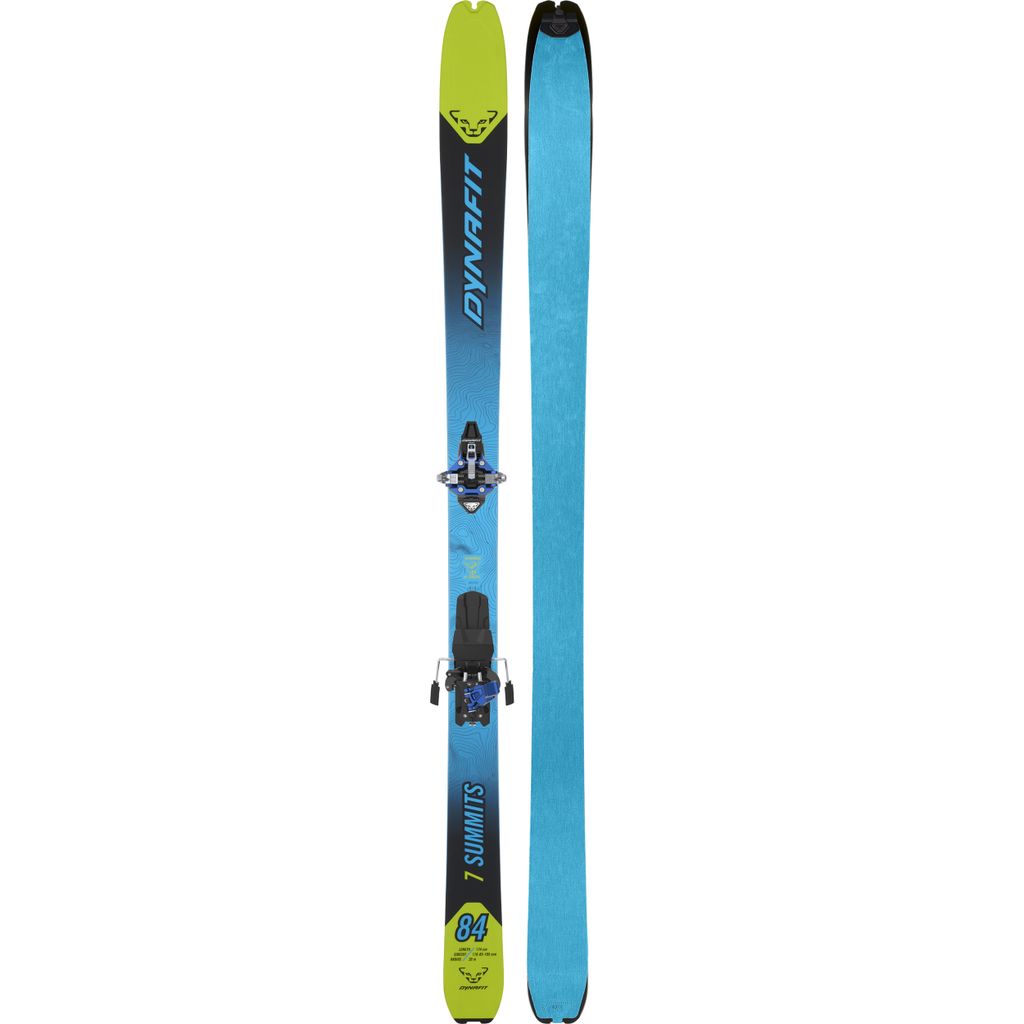 DYNAFIT Seven Summits+ Ski Set 2501 lime yellow / black 174