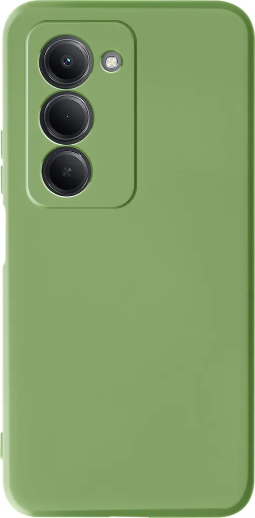Avizar, Custodia in silicone morbida antiscivolo Redmi 15 5G semirigida Xiaomi, verde