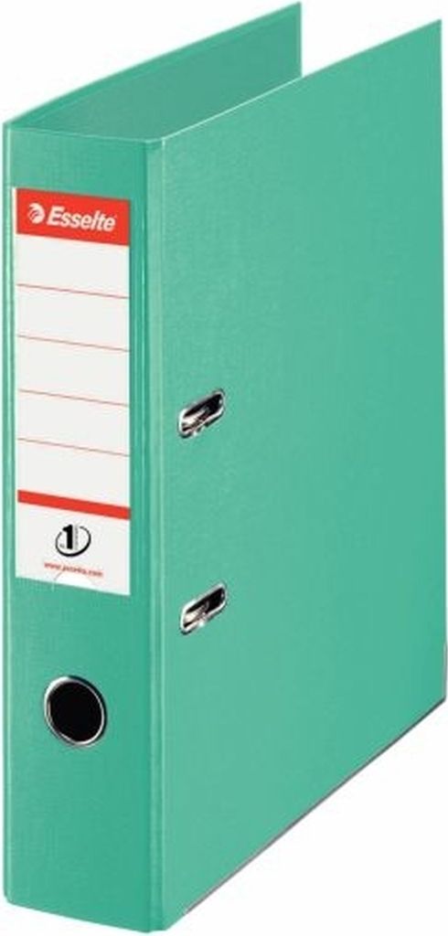 ESSELTE Ordner A4 7,5cm hellgrün Ordner PlastikHebelmechnik Schlitzen