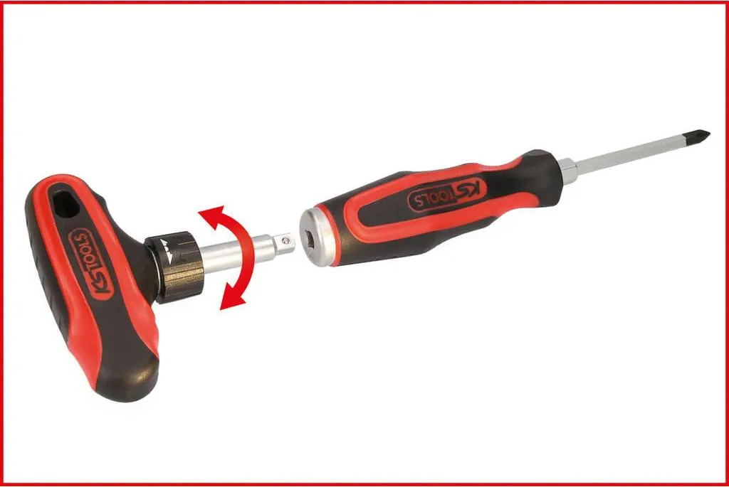 KS Tools 151.1150: Set 13 Giraviti con Lama Esagonale Passante - 10