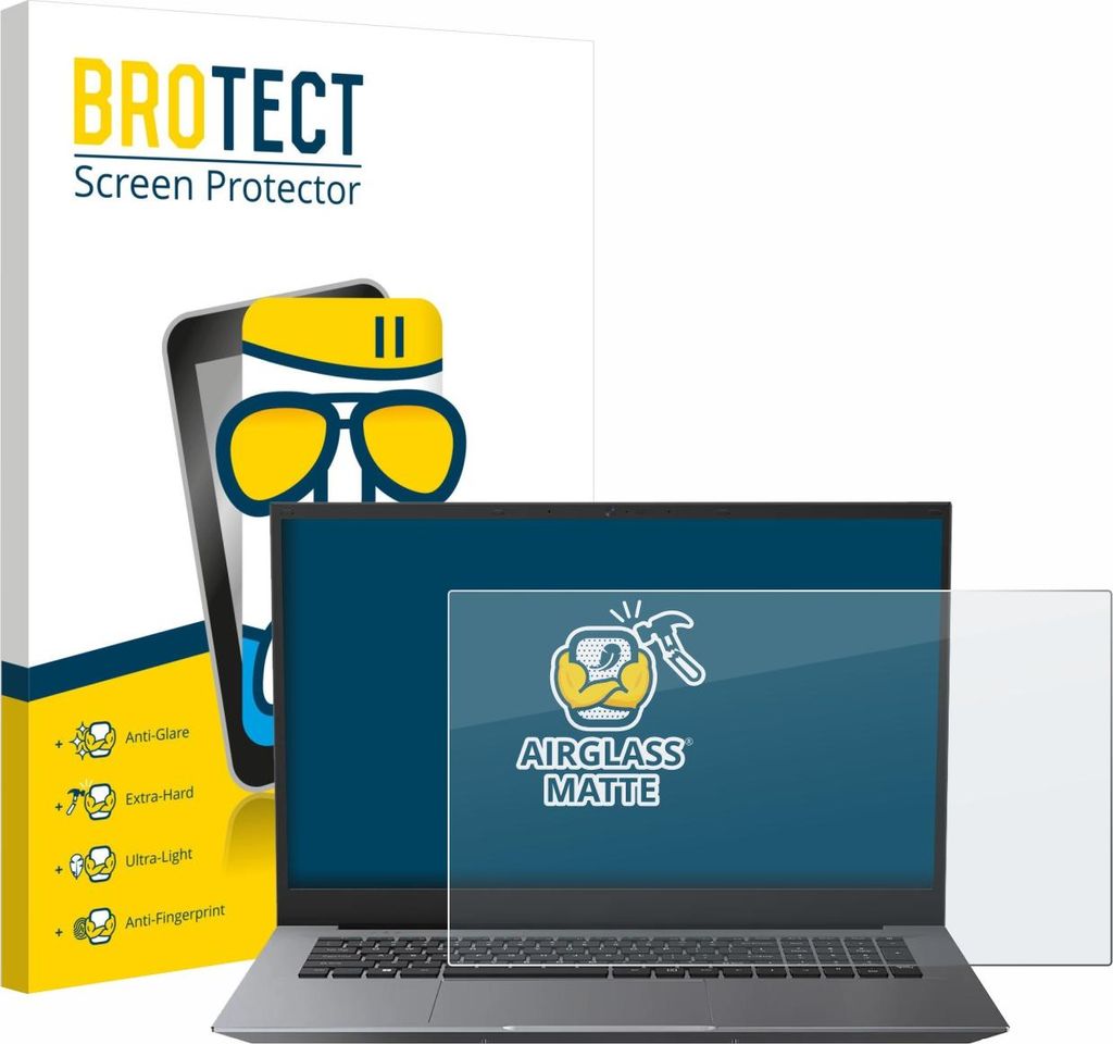 BROTECT Entspiegelungs Schutzglas für Blackview Acebook 10 18.5" Schutzfolie Panzer Folie Glas Display Schutz matt