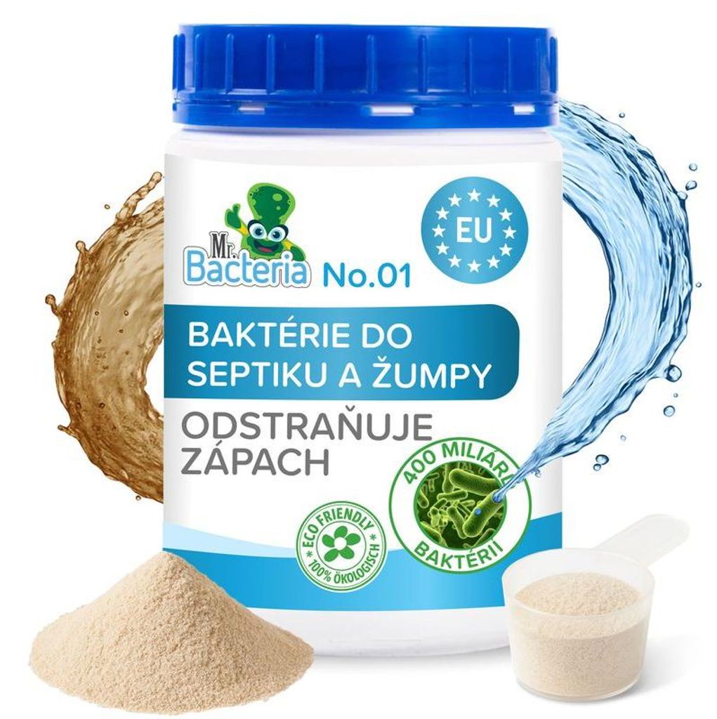 Aktivátor Mr.Bacteria No.1, do septikov a žumpy, 500 g Obrázek produktu 