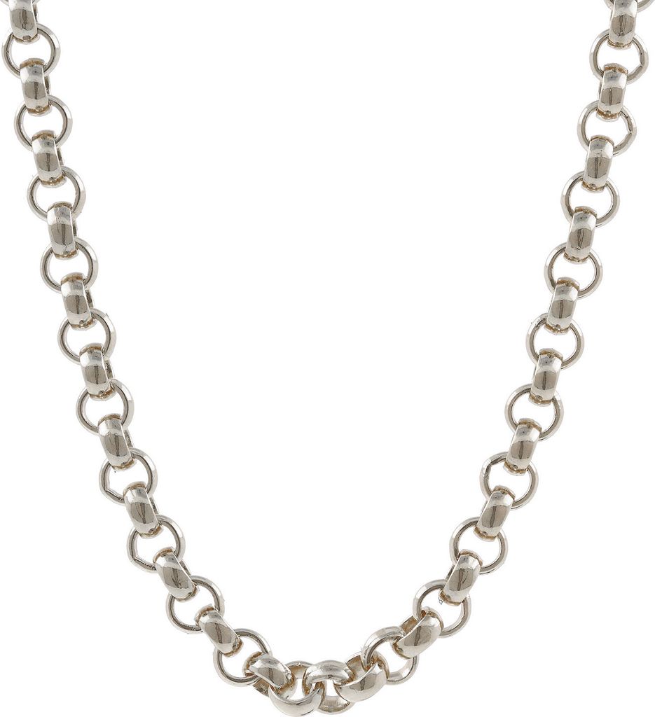 Silberkette Erbskette Länge 50cm - Breite 4,0mm - 925 Produktbild 
