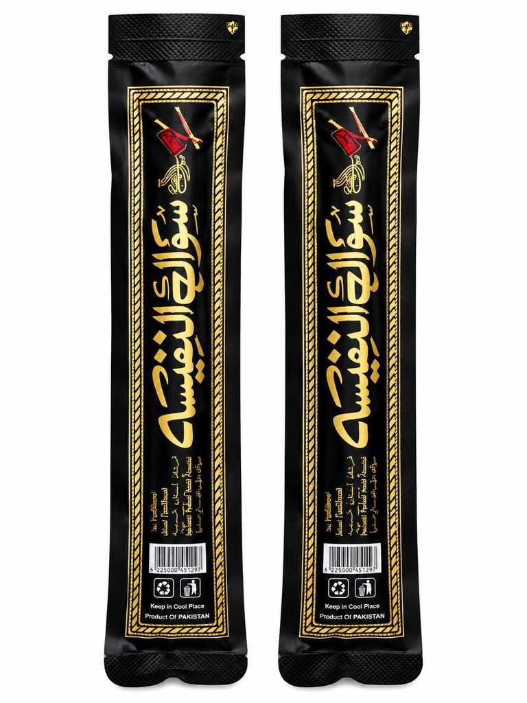 2er Set Wurzel-Zahnbürste 2-in-1 mit Zahnpasta für Produktbild 